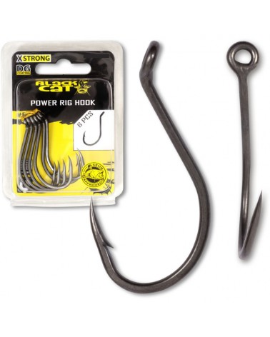 Haczyki Black Cat Power Rig Hook DG coating 6/0