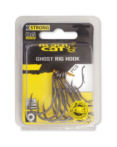 Haczyki Black Cat Ghost Rig DG coating 5/0