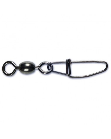 Krętlik z agarfką Black Cat Heavy Duty Cross Lock Swivel 4/0 100kg 65mm
