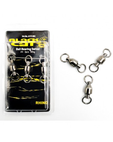 Krętlik łożyskowany Black Cat Ball Bearing Swivel 4 90kg 36mm