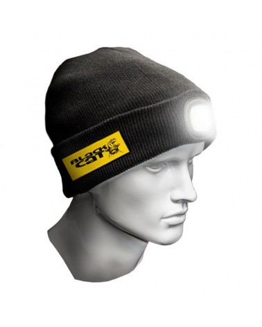 Czapka z latarką LED Black Cat Lancer Beanie