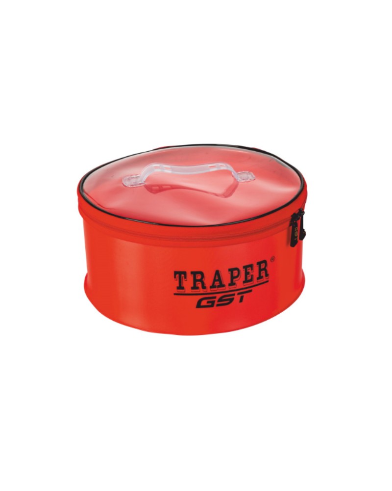 Pojemnik Traper GST PCV z zamknięciem 30x14cm CZERWONY