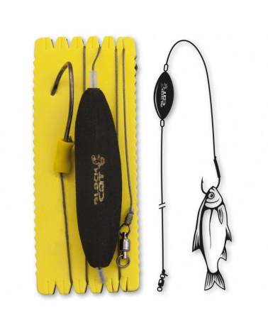 Zestaw na suma Black Cat U-Float Rig Single Hook XL 10/0