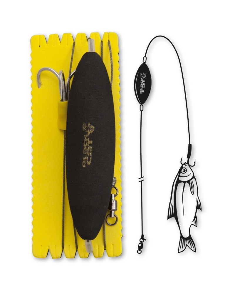 Zestaw na suma Black Cat U-Float Rig Treble Hook XL 3/0