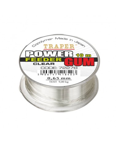 Power Feeder Gum Clear Traper 1.00mm