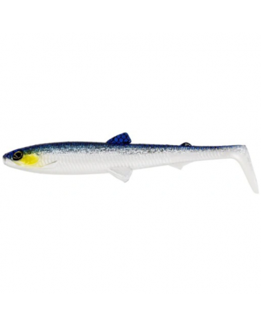 Guma Westin BullTeez Shadtail 9.5cm 7g Blue Headlight