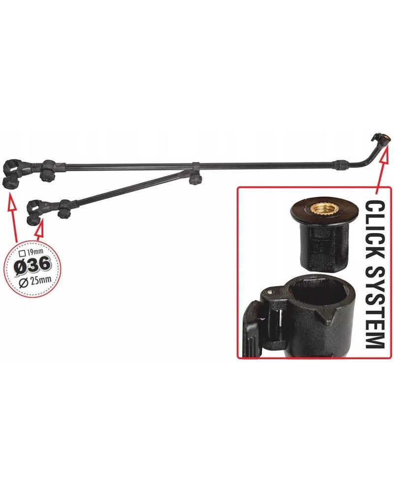Ramię do feedera/wysięgnik Traper Feeder Click 110+60cm