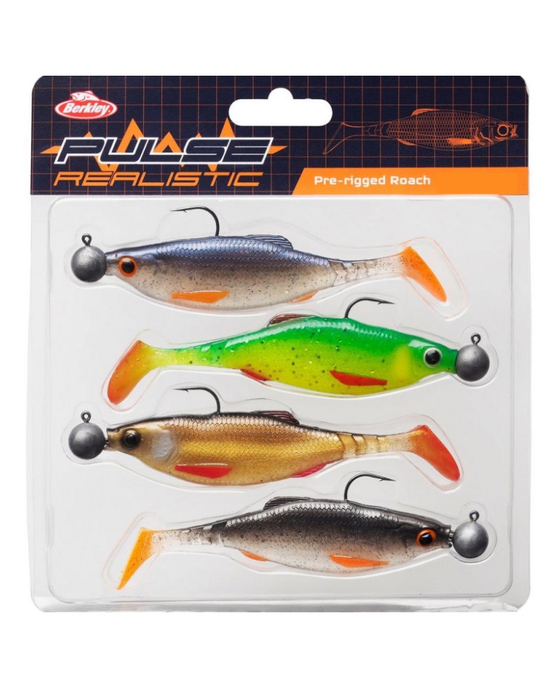Gumy Berkley Pulse Realistic Roach Prerigged 15cm 33g