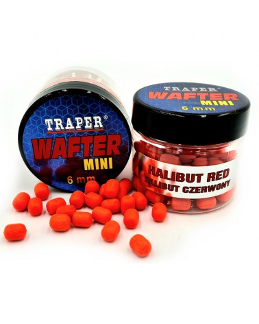 Dumbels Traper Mini Wafter Halibut Red 6mm 15g