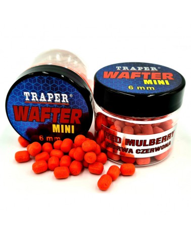 Dumbels Traper Mini Wafter Morwa Czerwona 6mm 15g