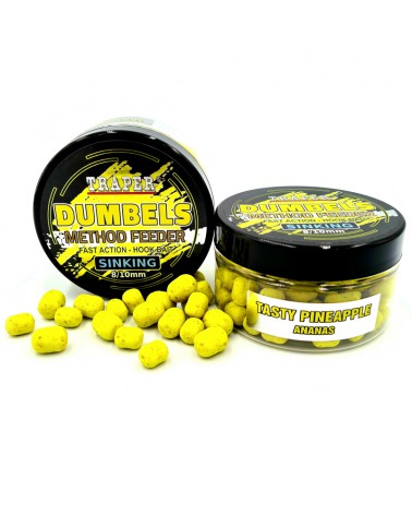 Dumbels Traper Sinking Ananas 8-10mm 50g