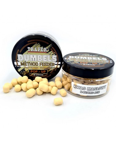 Dumbels Traper Pop-Up Kwas Masłowy 8-10mm 30g