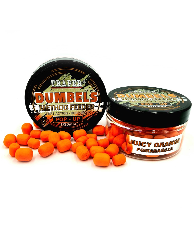 Dumbels Traper Pop-Up Pomarańcza 8-10mm 30g