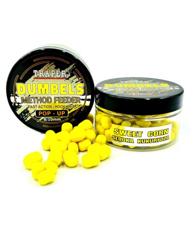 Dumbels Traper Pop-Up Słodka Kukurydza 8-10mm 30g