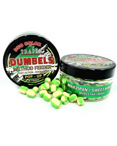 Dumbels Traper Duo Color Pop-Up Marcepan/Miód 8-10mm 30g