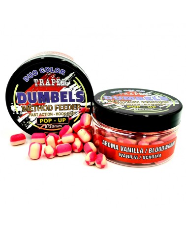 Dumbels Traper Duo Color Pop-Up Wanilia/Ochotka 8-10mm 30g