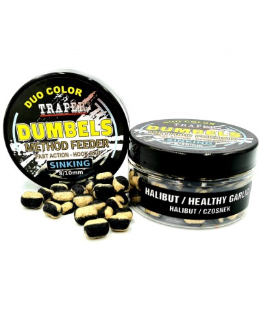 Dumbels Traper Duo Color Sinking Halibut/Czosnek 8-10mm 30g