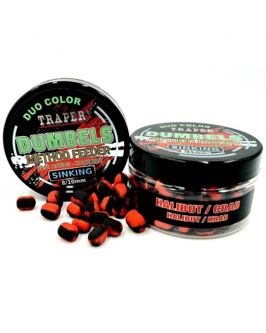 Dumbels Traper Duo Color Sinking Halibut/Krab 8-10mm 30g