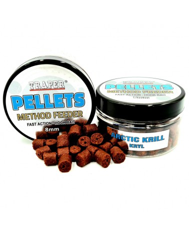 Method Feeder Traper Hook Pellets Kryl 8mm 50g
