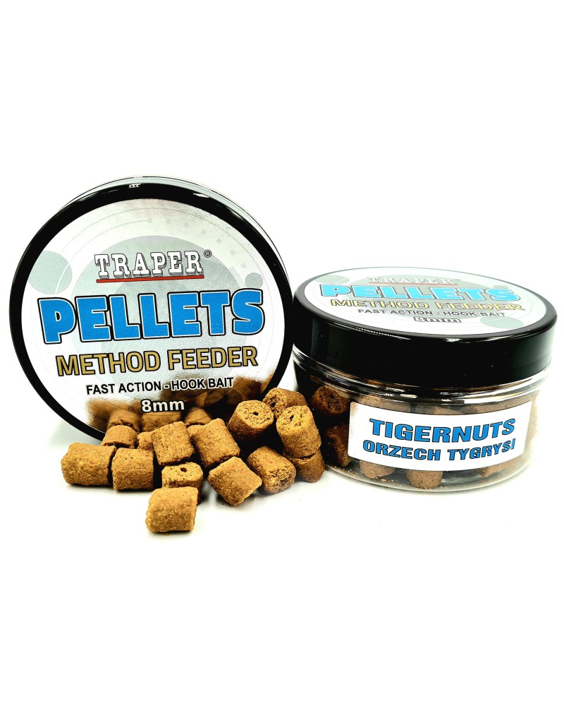 Method Feeder Traper Hook Pellets Orzech Tygrysi 8mm 50g