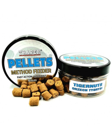 Method Feeder Traper Hook Pellets Orzech Tygrysi 8mm 50g