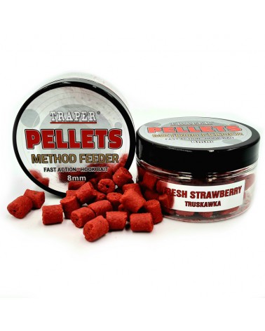 Method Feeder Traper Hook Pellets Truskawka 8mm 50g