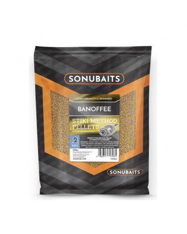 Stiki Method Pellets Banoffe Sonubaits 2mm 650g