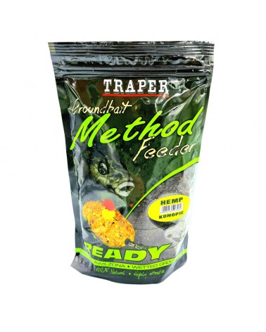 Zanęta Traper Method Feeder Ready Konopie 750g
