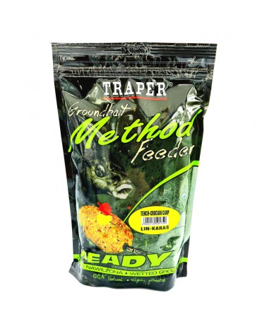 Zanęta Traper Method Feeder Ready Lin-Karaś 750g