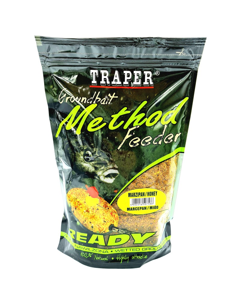 Zanęta Traper Method Feeder Ready Marcepan/Miód 750g