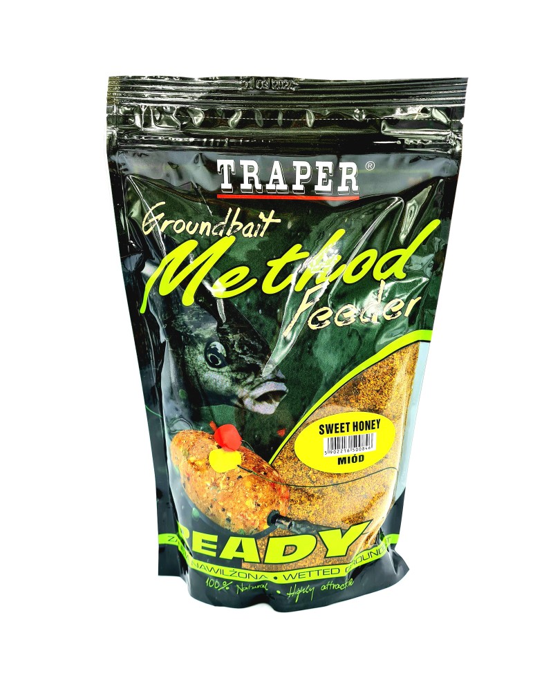 Zanęta Traper Method Feeder Ready Miód 750g