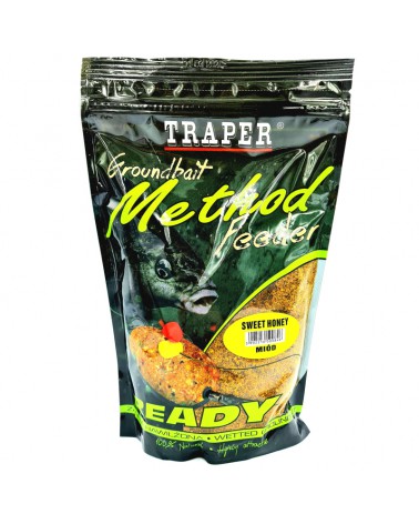 Zanęta Traper Method Feeder Ready Miód 750g