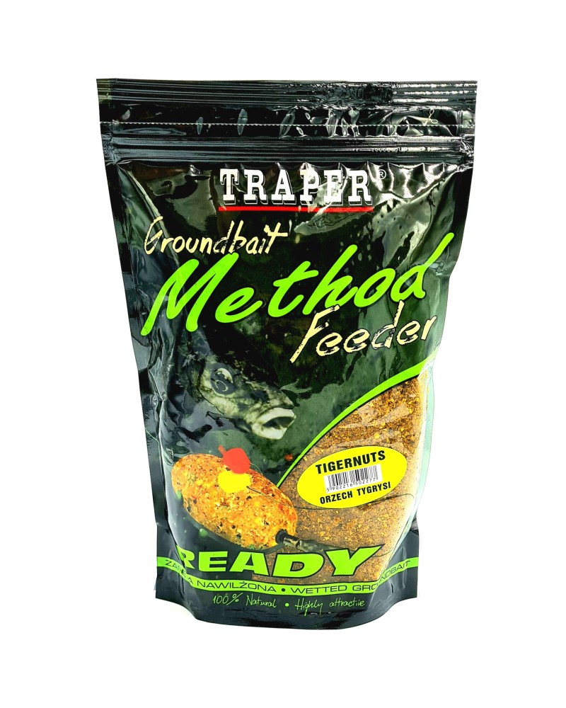 Zanęta Traper Method Feeder Ready Orzech Tygrysi 750g