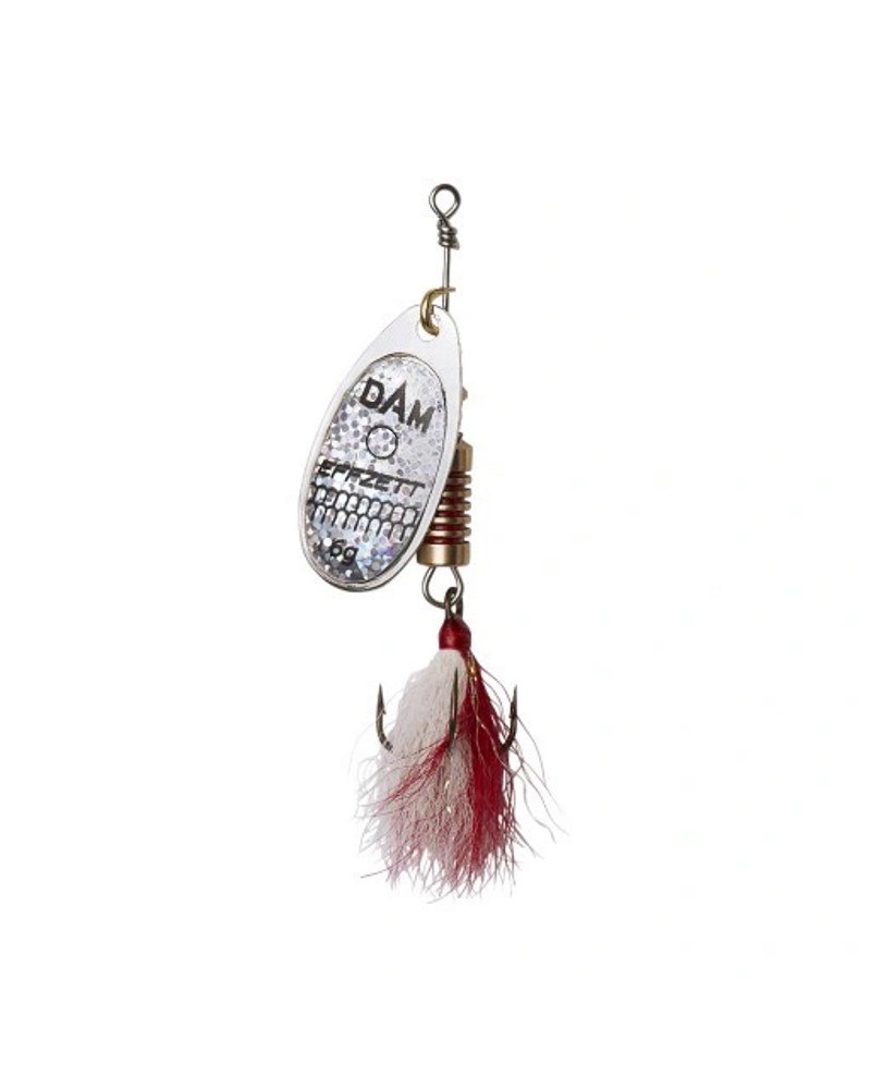 Błystka obrotowa Effzett Standard Dressed Spinner 2 4g Sinking Reflex Silver