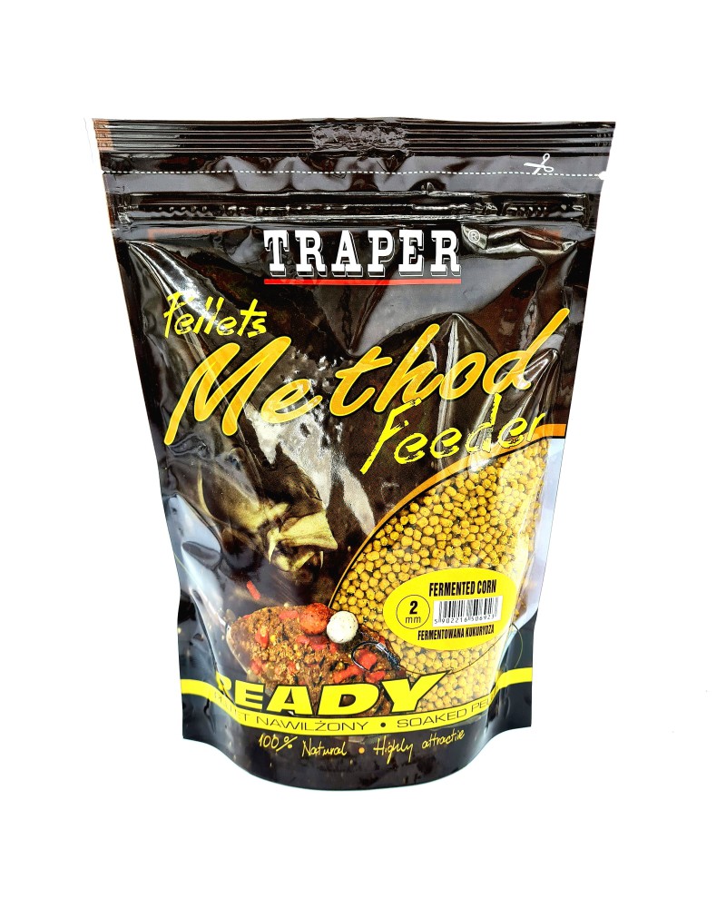 Method Feeder Pellet Traper Ready Fermentowana Kukurydza 2mm 500g