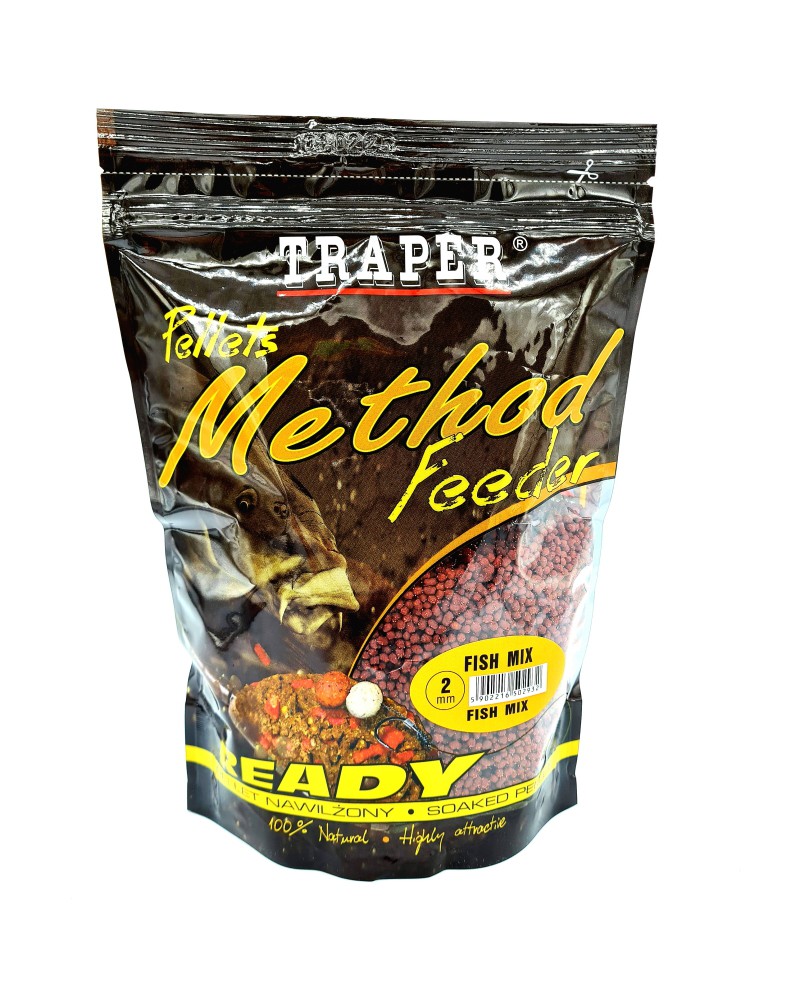 Method Feeder Pellet Traper Ready Fish Mix 2mm 500g