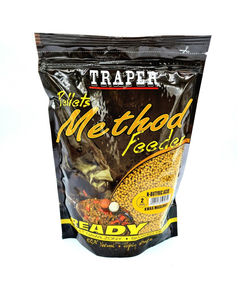 Method Feeder Pellet Traper Ready Kwas Masłowy 2mm 500g