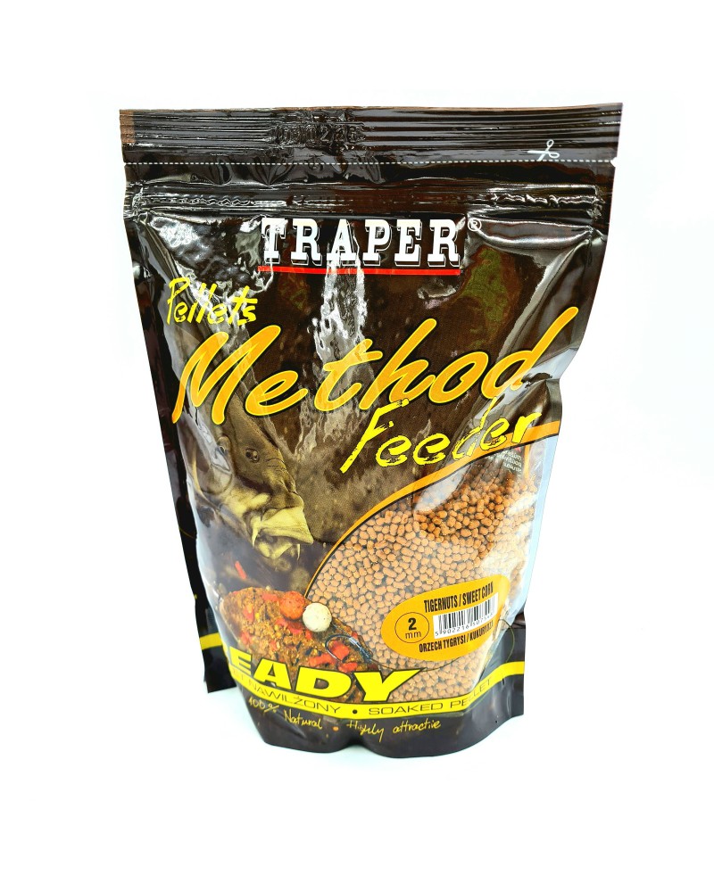 Method Feeder Pellet Traper Ready Orzech Tygrysi/Kukurydza 2mm 500g