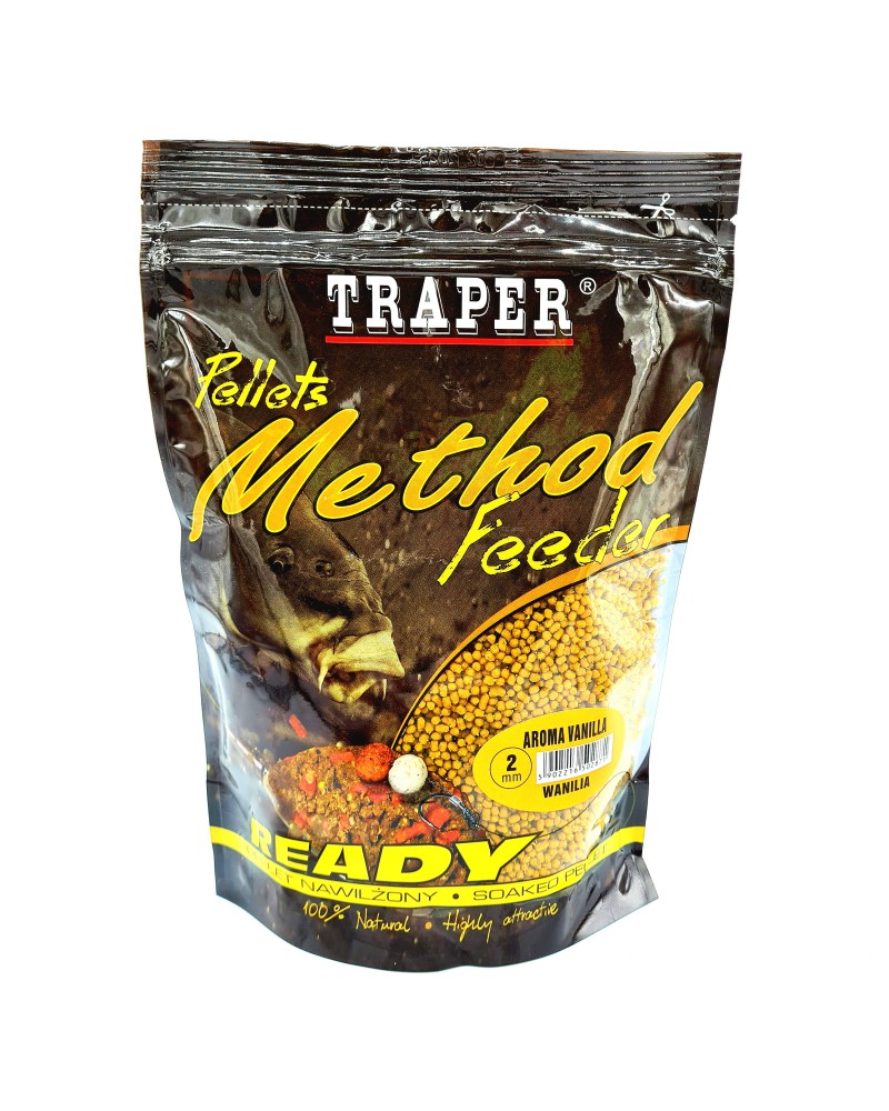 Method Feeder Pellet Traper Ready Wanilia 2mm 500g