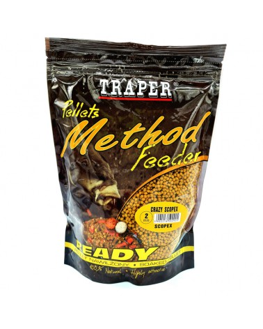 Method Feeder Pellet Traper Ready Scopex 2mm 500g