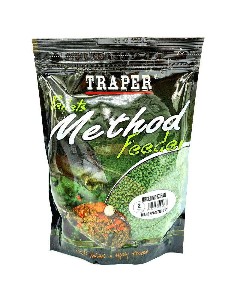 Method Feeder Pellet Traper Marcepan Zielony 2mm 500g