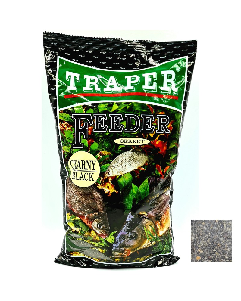 Zanęta Traper Sekret Feeder Czarny 1kg