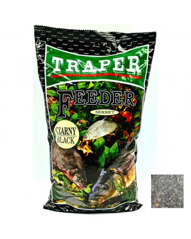 Zanęta Traper Sekret Feeder Czarny 1kg