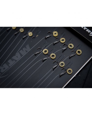 Haczyki Z Przyponem Matrix MXC-3 14 0.165mm Bait Band Rigs Barbless