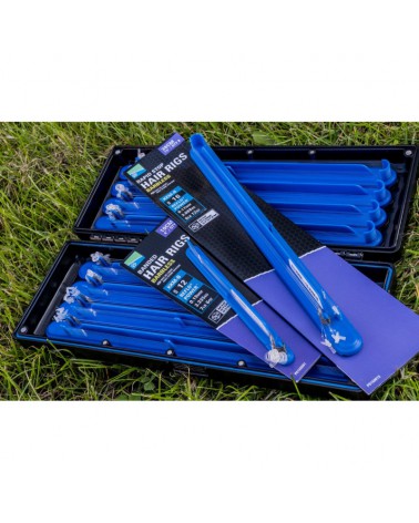 Przypony Preston KKM-B 15" 38cm roz. 14 0.19mm Rapid Stop Mag Store Hair Rigs 8szt.