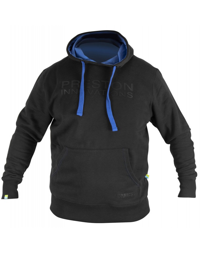 Bluza Z Kapturem Preston Black Hoodie XL