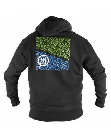 Bluza Z Kapturem Preston Black Hoodie XXL