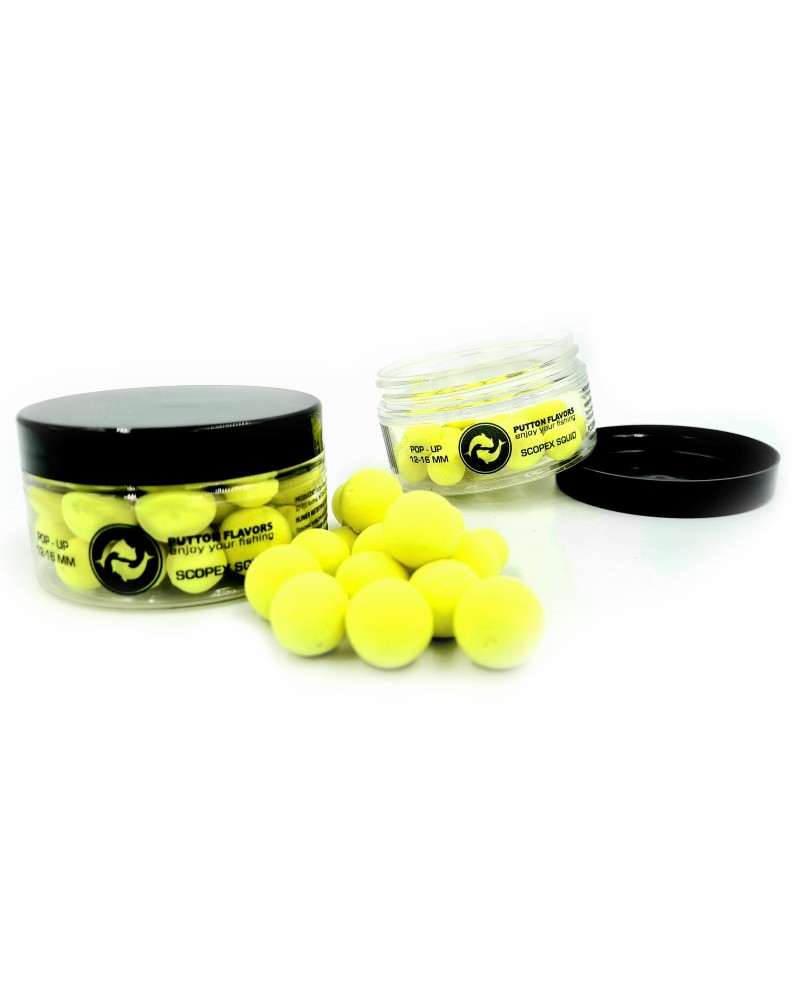 Kulki Putton Flavors Pop Up Scopex Squid 12&16mm 100ml
