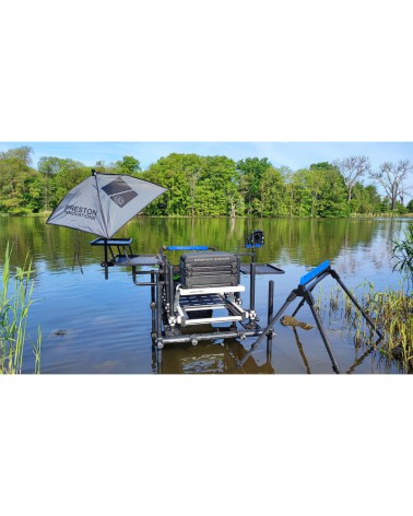 Parasol Preston Offbox Grey Bait Brolly