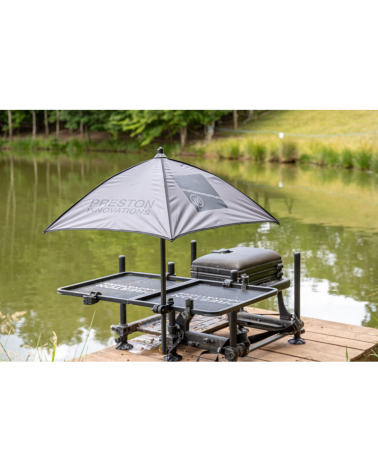 Parasol Preston Offbox Grey Bait Brolly